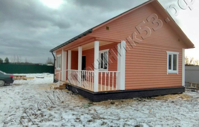 4 Брусовой дом ОД-8 7×9, 63 м², Ленинградская область, Всеволожский район, Деревня Хапо-Ое (14)